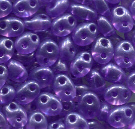 PRECIOSA Twin Beads Lila Terra Pearl  08328