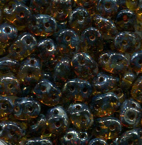 SuperDuo-Beads AMBER PICASSO 80020/43400