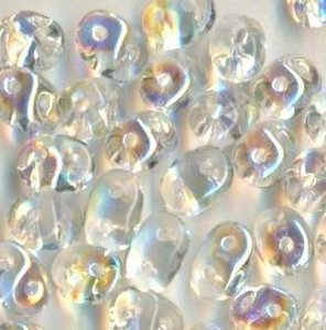 SuperDuo-Beads CRYSTAL AB 00030/28701