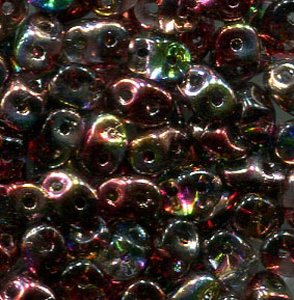 SuperDuo-Beads MAGIC RED BROWN ( Wine ) 00030/95200