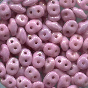 SuperDuo-Beads CHALK LILA LUSTER 03000/14494