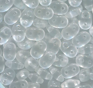 SuperDuo-Beads CRYSTAL MATT 00030/84110