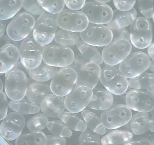 SuperDuo-Beads CRYSTAL MATT 00030/84110