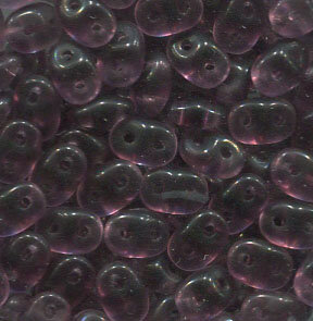 SuperDuo-Beads AMETHYST MATT 20060/84110