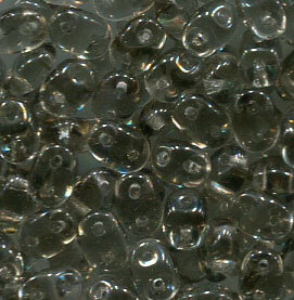 SuperDuo-Beads SMOKE TOPAZ