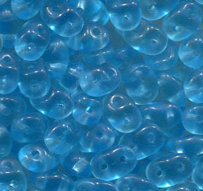 SuperDuo-Beads AQUAMARINE MATT 60020/84110