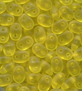 SuperDuo-Beads AMBER MATT 80020/84110