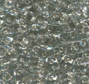 SuperDuo-Beads SILVERLINED CRYSTAL  00030/81800