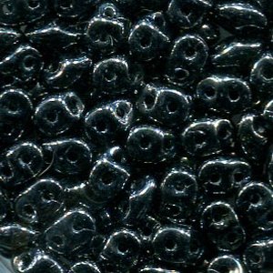 SuperDuo-Beads JET HEMATITE 23980/14400