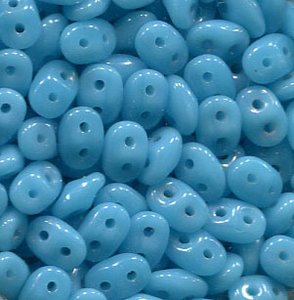 SuperDuo-Beads TURQUOISE BLUE 63030